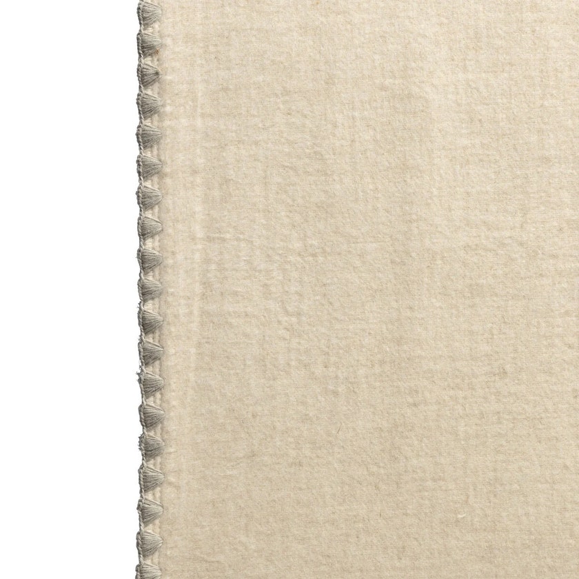 Plaid HELSINKI 140-260 cm Natural-Stitching Taupe Plaid HELSINKI 140-260 cm Natural-Stitching Taupe