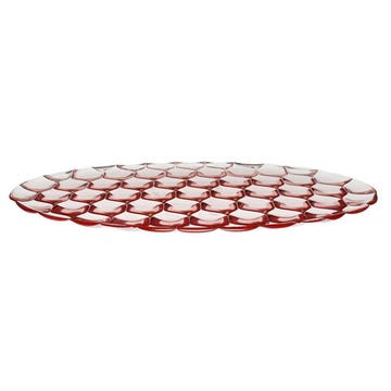 Plat de service JELLIES FAMILY de Kartell, Rose
