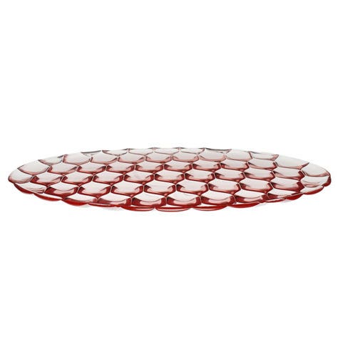 Plat de service JELLIES FAMILY de Kartell, Rose