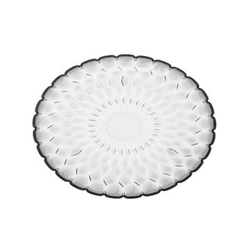 Plat JELLY de Kartell Ø45, Cristal