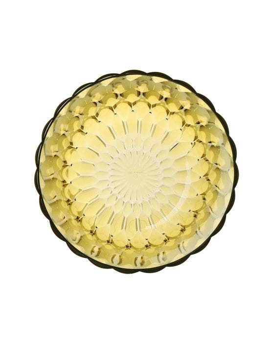 Plat JELLY de Kartell Ø45, Jaune Plat JELLY de Kartell Ø45, Jaune