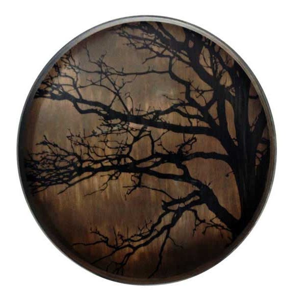 Plateau Black Tree de Ethnicraft Accessories, Ø61