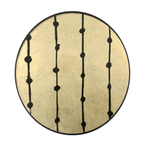 Plateau Brown Dots de Ethnicraft Accessories, Ø48