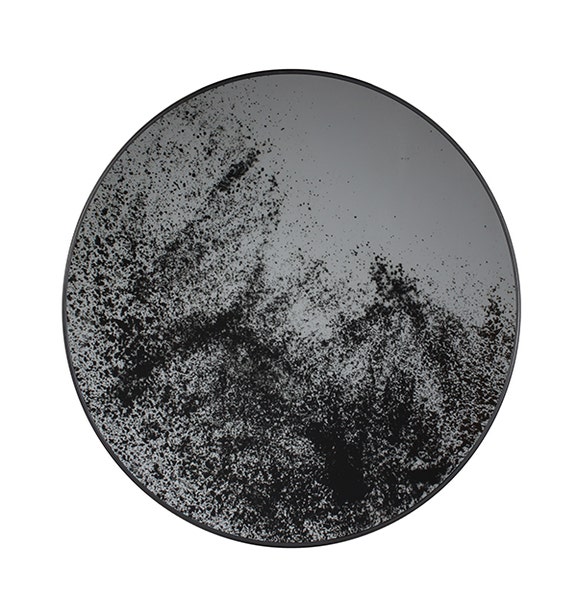 Plateau Heavy Aged Mirror de Ethnicraft Accessories, Ø61