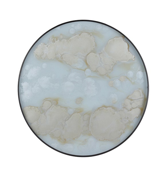 Plateau Mist Gold Organic de Ethnicraft Accessories, Ø48