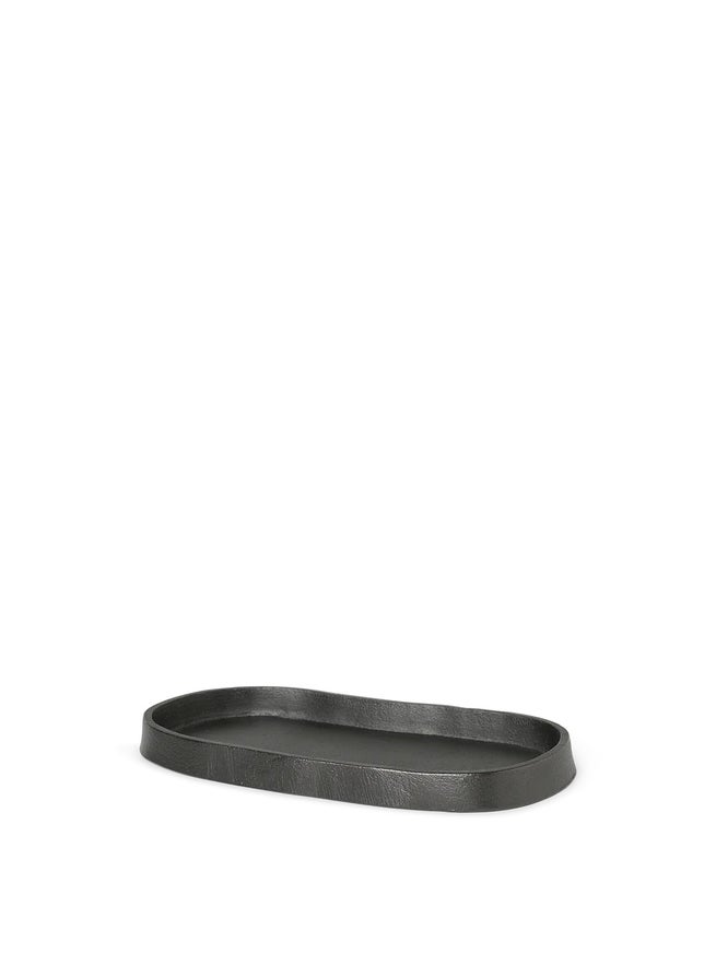Plateau oval YAMA - Aluminium recyclé de Ferm Living Plateau oval YAMA - Aluminium recyclé de Ferm Living