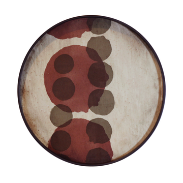Plateau Pinot Layered Dots de Ethnicraft Accessories, Ø48