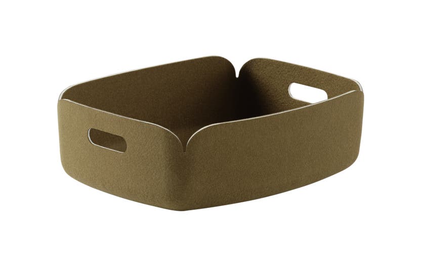 Plateau RESTORE de Muuto, Brown green Plateau RESTORE de Muuto, Brown green
