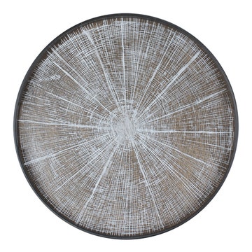 Plateau WHITE SLICE de Ethnicraft Accessories, Ø48