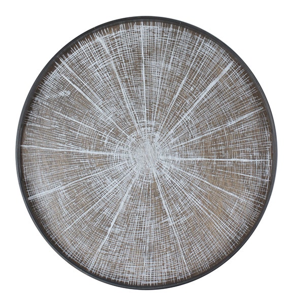 Plateau WHITE SLICE de Ethnicraft Accessories, Ø48