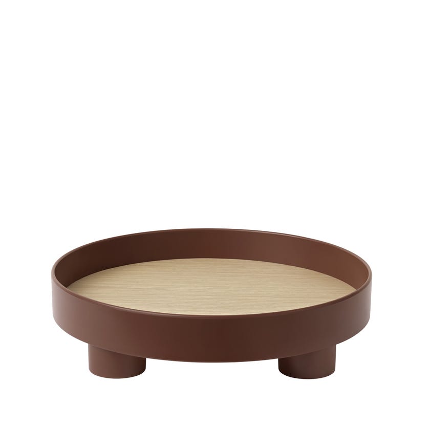 Plateau PLATEFORM de Muuto, Dark Red