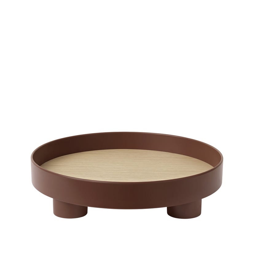 Plateau PLATEFORM de Muuto, Dark Red Plateau PLATEFORM de Muuto, Dark Red