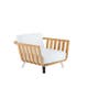 Fauteuil WELCOME de Unopiu', Avec coussin diamante