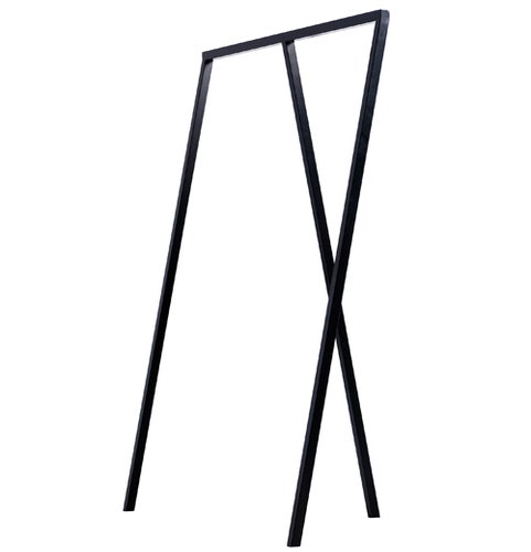 Portant LOOP STAND WARDROBE de Hay, Noir