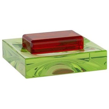 PORTE SAVON BOXY de Kartell, Vert algue-marine