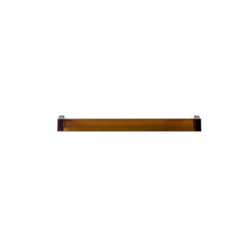 Porte serviette RAIL mural 30 cm de Kartell, Ambre