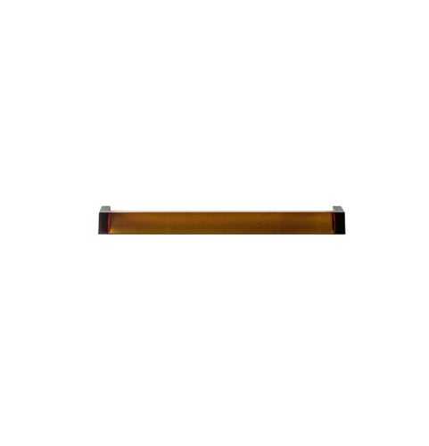 Porte serviette RAIL mural 30 cm de Kartell, Ambre