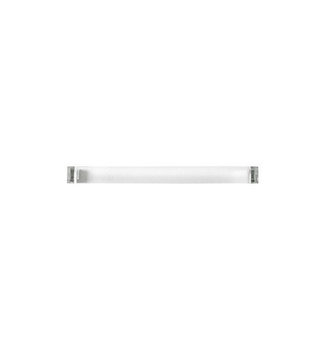 Porte serviette RAIL mural 30 cm de Kartell, Cristal