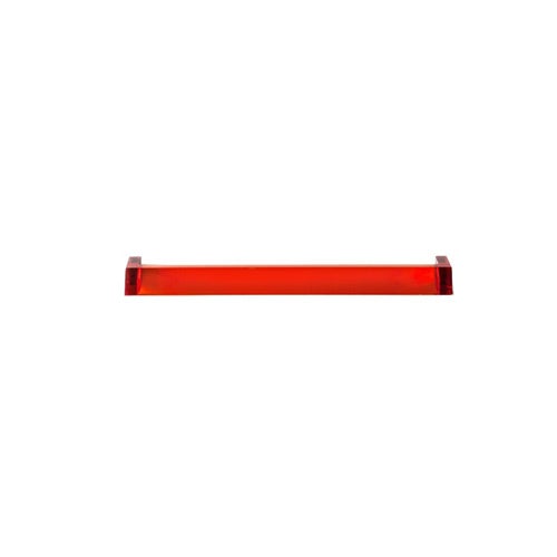 Porte serviette RAIL mural 30 cm, Orange mandarine