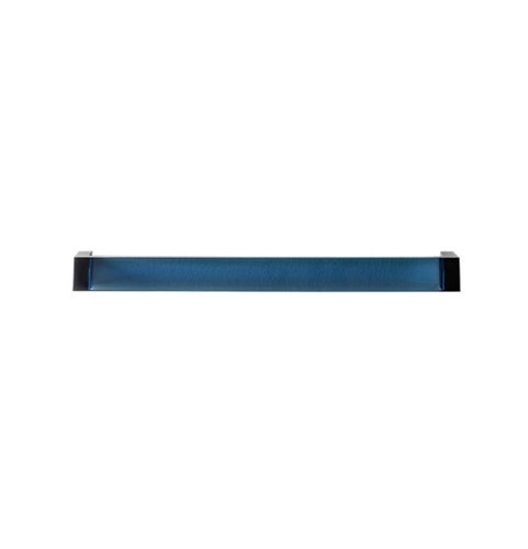 Porte serviette RAIL mural 45 cm de Kartell, Bleu coucher de soleil