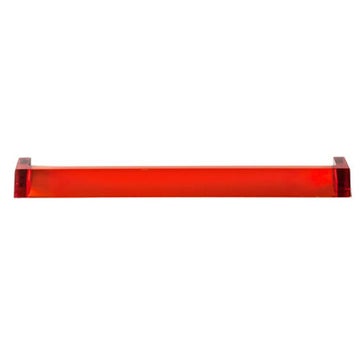 Porte serviette RAIL mural 60 cm de Kartell, Orange mandarine