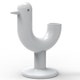 POT PEACOCK, Blanc laqué de VONDOM
