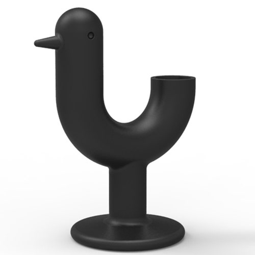 POT PEACOCK NOIR de VONDOM POT PEACOCK NOIR de VONDOM