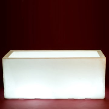 POT LUMINEUX JARDINIERA, Blanc de VONDOM