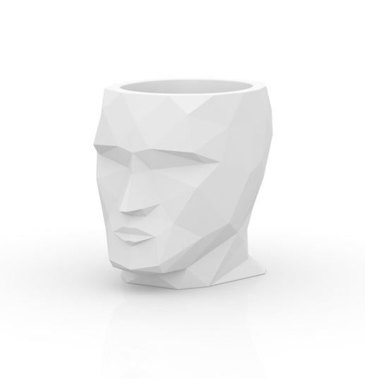 Pot ADAN de Vondom, 30x41x42, Blanc