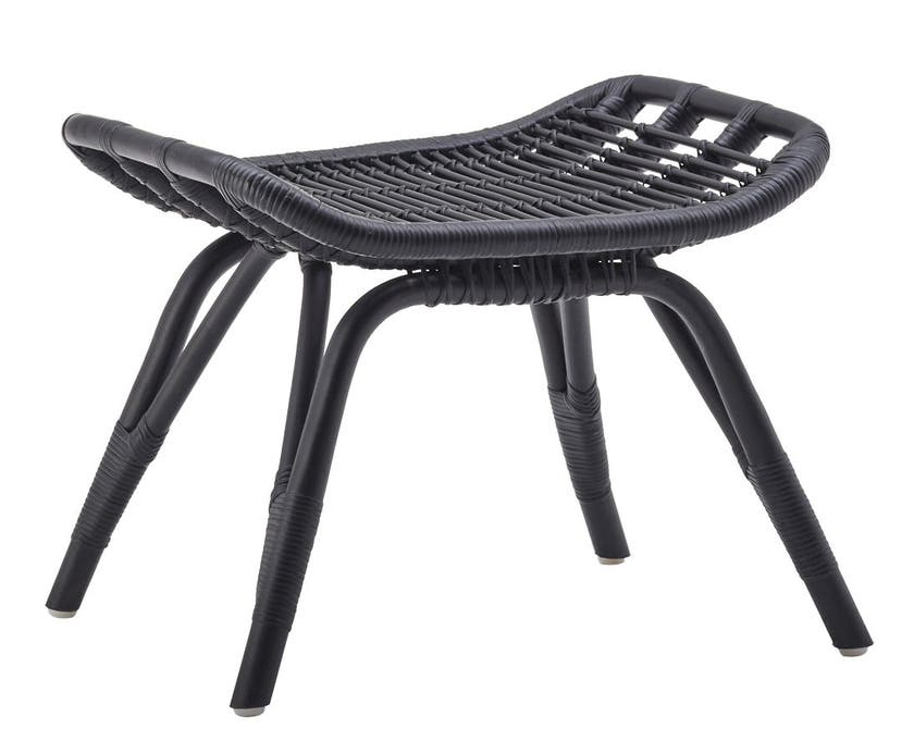 Repose-pieds MONET de Sika Design, Noir Repose-pieds MONET de Sika Design, Noir