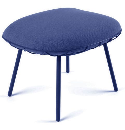 POUF PINA, Bleu de MAGIS