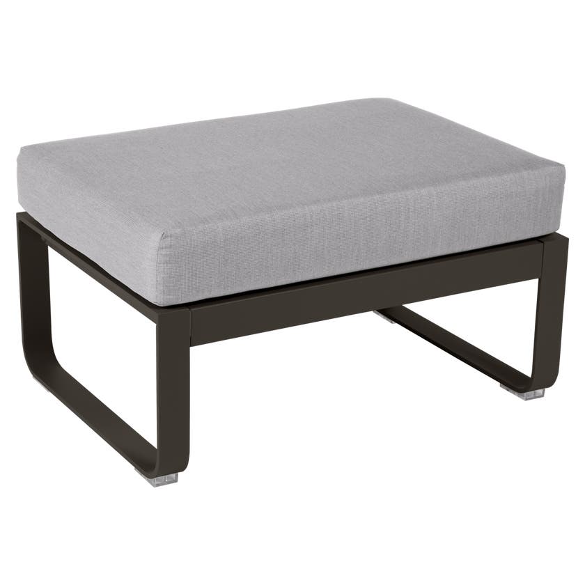 Pouf BELLEVIE de Fermob, Coussin Taupe grisé, Tonka Pouf BELLEVIE de Fermob, Coussin Taupe grisé, Tonka