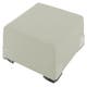 Pouf PLASTICS de Kartell, Blanc