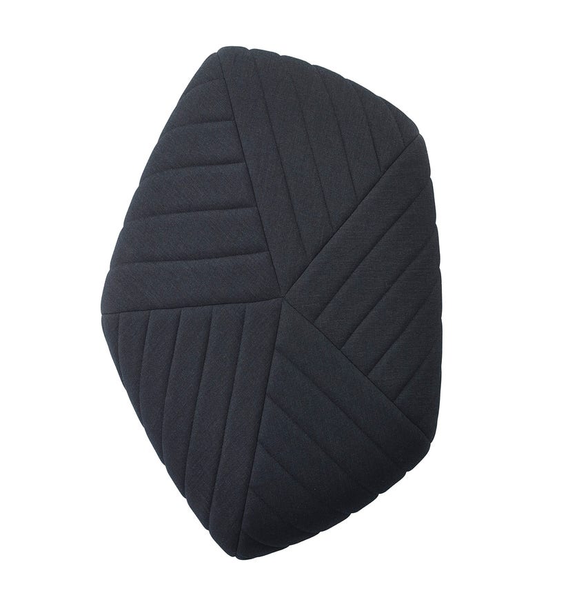 Pouf FIVE de Muuto, Tissu Remix Gris foncé