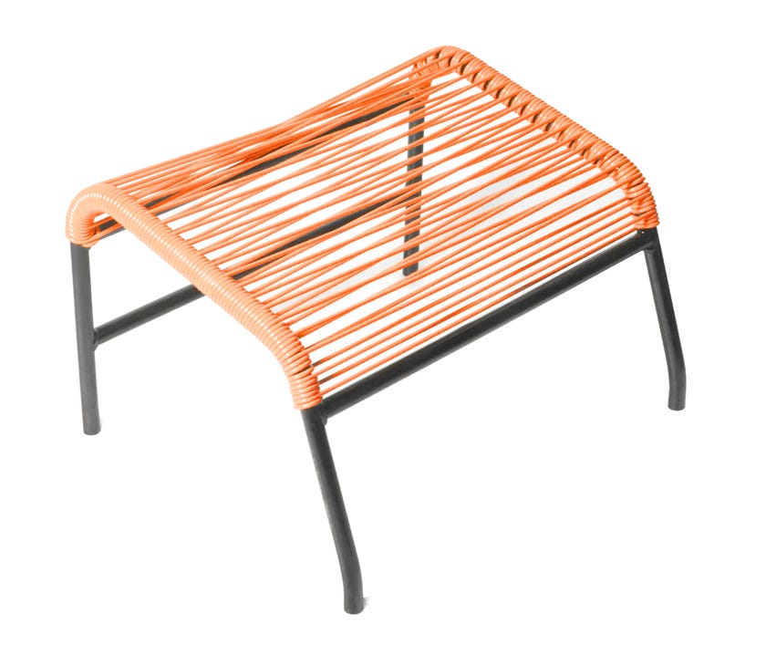 Pouf Kin de Boqa, Orange Pouf Kin de Boqa, Orange