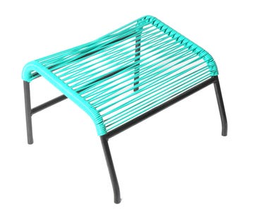 Pouf Kin de Boqa, Structure noire, Vert turquoise Pouf Kin de Boqa, Structure noire, Vert turquoise