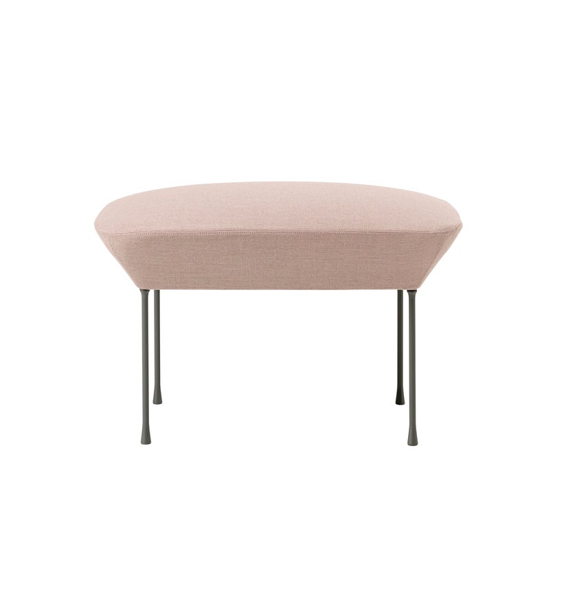 Pouf OSLO de Muuto, Fiord 551 Gris rosé