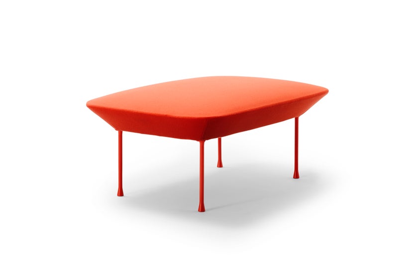 Pouf OSLO de Muuto, Steelcut 550 Mandarine Pouf OSLO de Muuto, Steelcut 550 Mandarine
