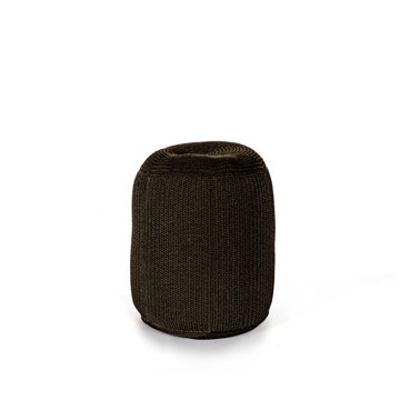 Pouf OTTO, H.42 cm, CHARCOAL