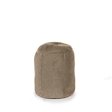 Pouf OTTO, H.42 cm, TAUPE