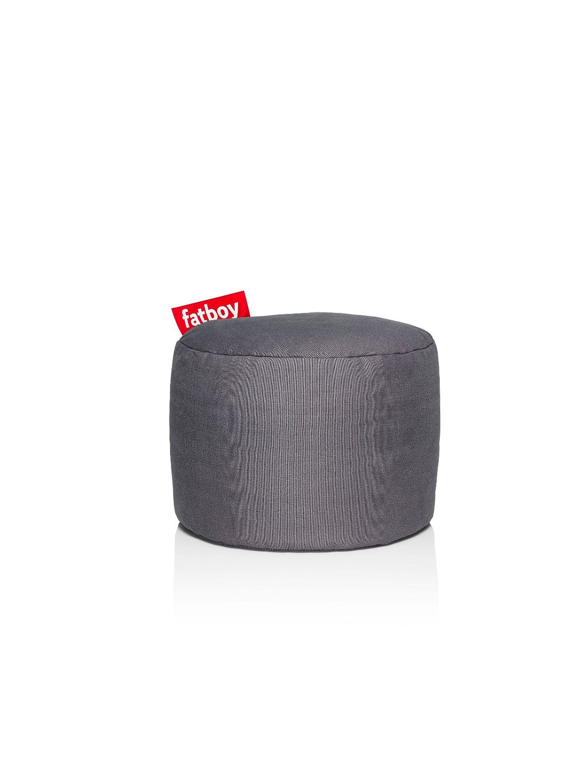 Pouf POINT STONEWASHED de Fatboy, Gris