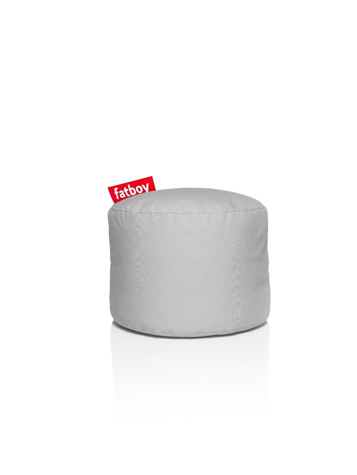 Pouf POINT STONEWASHED de Fatboy, Silver