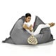 Pouf The ORIGINAL STONEWASHED de Fatboy, Gris