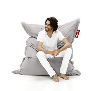 Pouf The ORIGINAL STONEWASHED de Fatboy, Argent