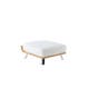 Coussin d'assise pour pouf WELCOME de Unopiu', coloris diamante