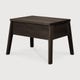 Table de chevet Air - chêne vernis - brun - 1 tiroir