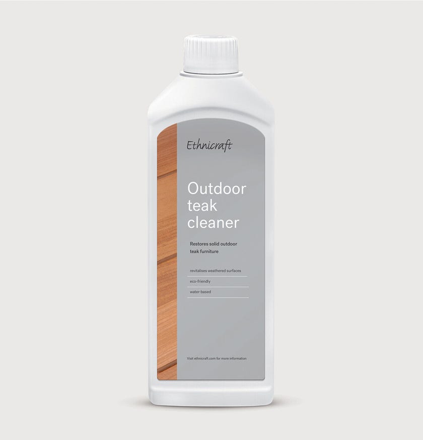 Produit d'entretien du bois TEAK CLEANER d'Ethnicraft, 1 flacon de 500 ml
