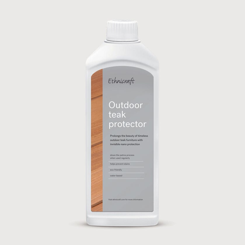 Produit d'entretien du bois TEAK PROTECTOR d'Ethnicraft, 1 flacon de 500 ml Produit d'entretien du bois TEAK PROTECTOR d'Ethnicraft, 1 flacon de 500 ml