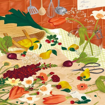 Puzzle LE RETOUR DU MARCHE (1000 pièces)