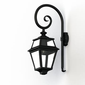Applique crosse PLACE DES VOSGES 2 de Roger Pradier®, N°2, Noir foncé
